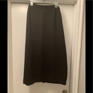 Long black skirt